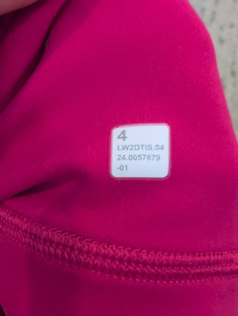 Lululemon Align V-Neck Bra *Light Support, C/D Cup Ripened Raspberry - Picture 9 of 9